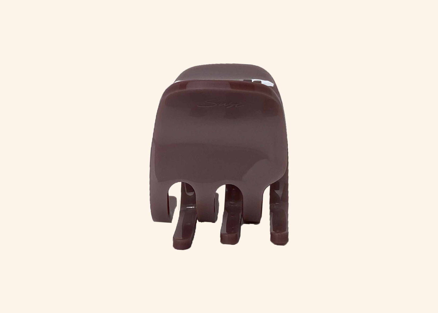Daily Hair Clip Rose Brown | Claw Clip | Cellulose Acetate | Sustainable Susi