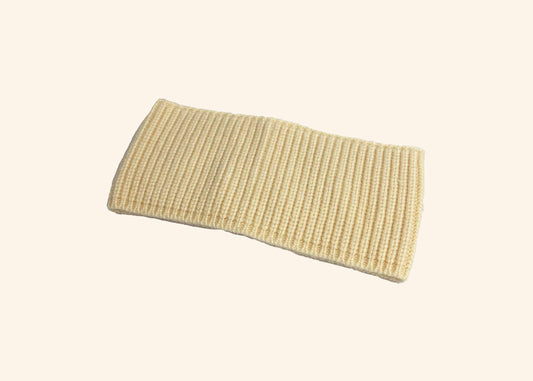 Headband Cream | Cashmere | Sustainable Susi | premium quality hair accessories kaschmir stirnband strick basic minimalism eco weiß creme