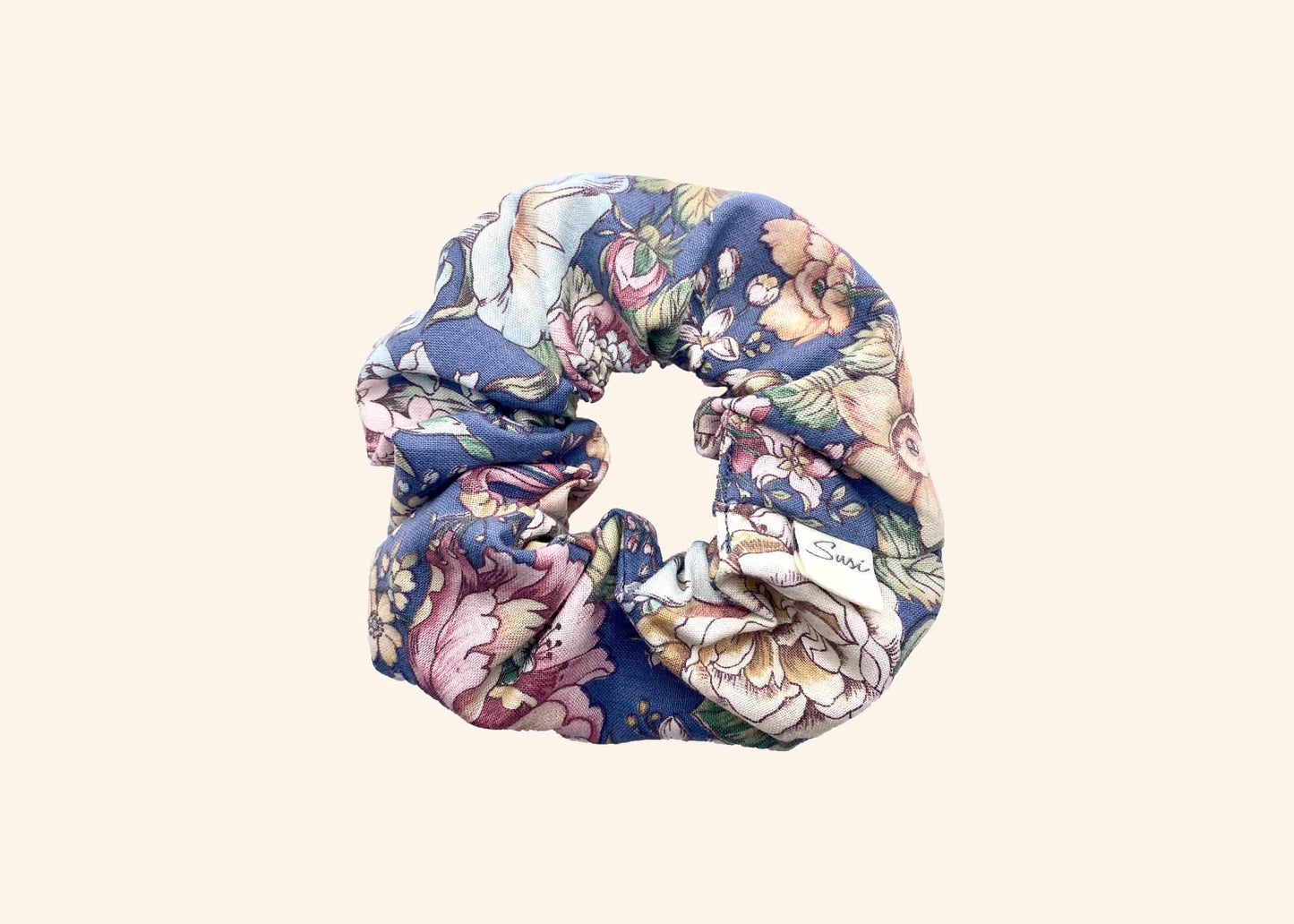 Scrunchie Faded Flowers