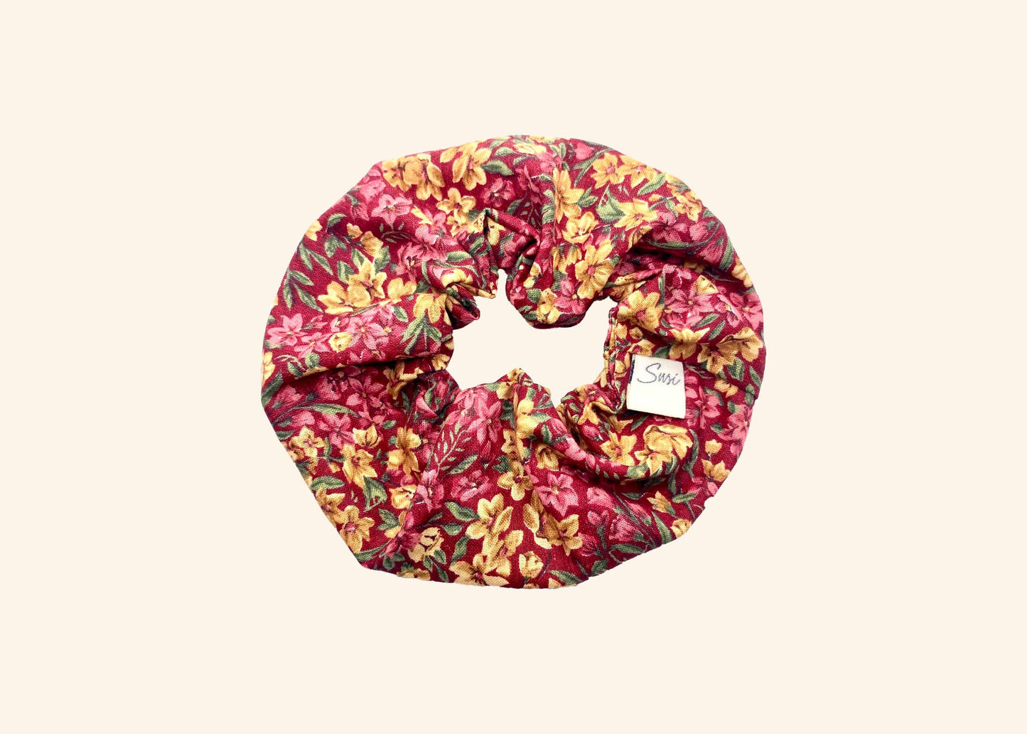 Scrunchie Fiery Bloom