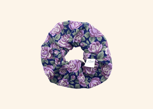 Scrunchie Purple Rose