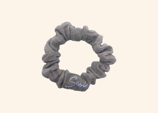 Hair Tie Ease Cappuccino Embroidered