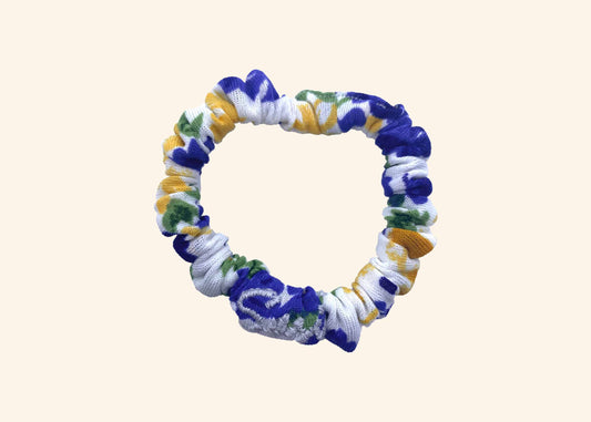 Hair Tie Rebirth Pansy Embroidered
