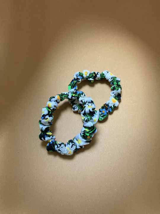 Hair Tie Rebirth Daisy Embroidered