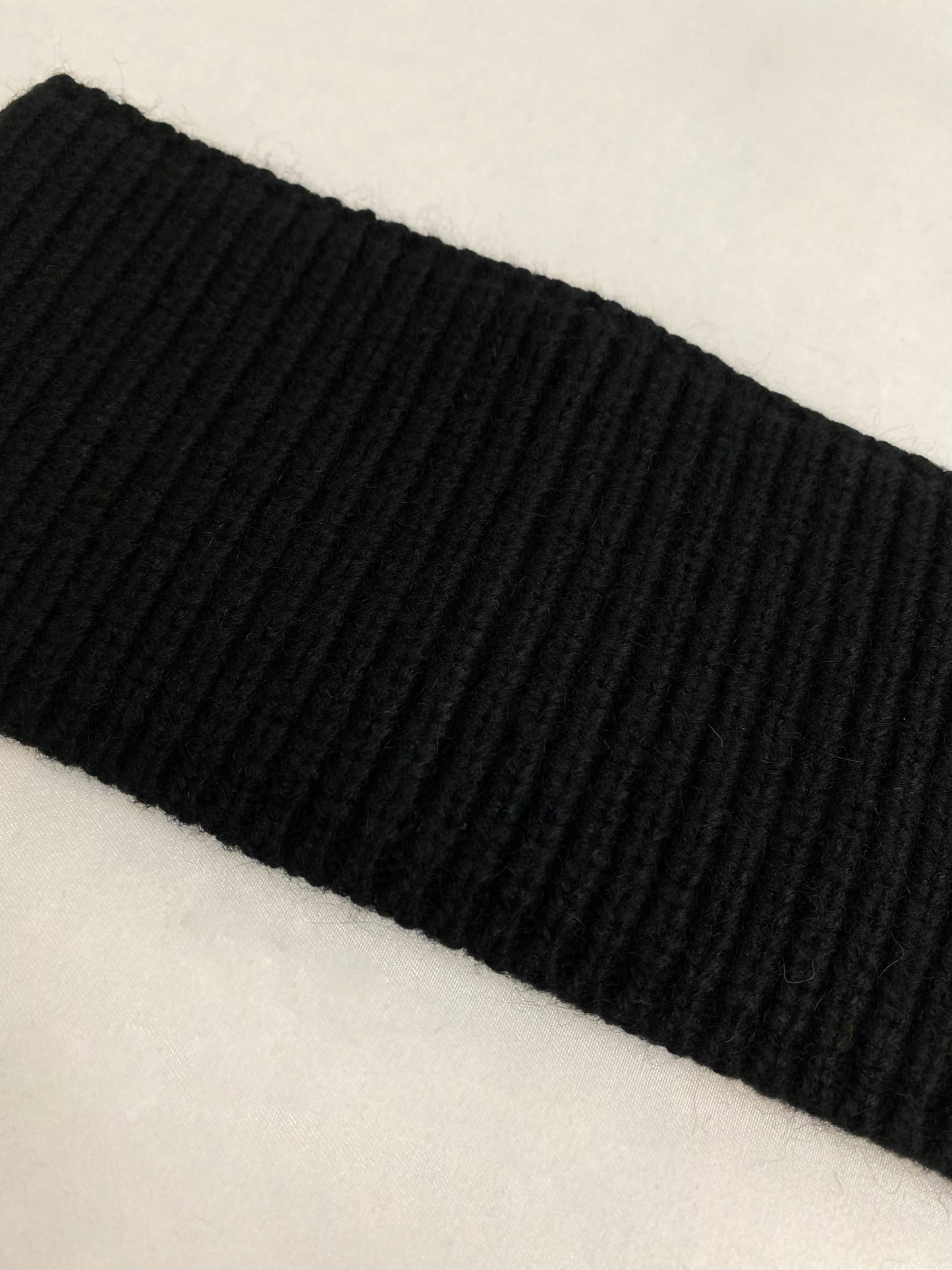 nachhaltige plastifreie kaschmir cashmere stirnband minimalistisch basic schwarzqualität
